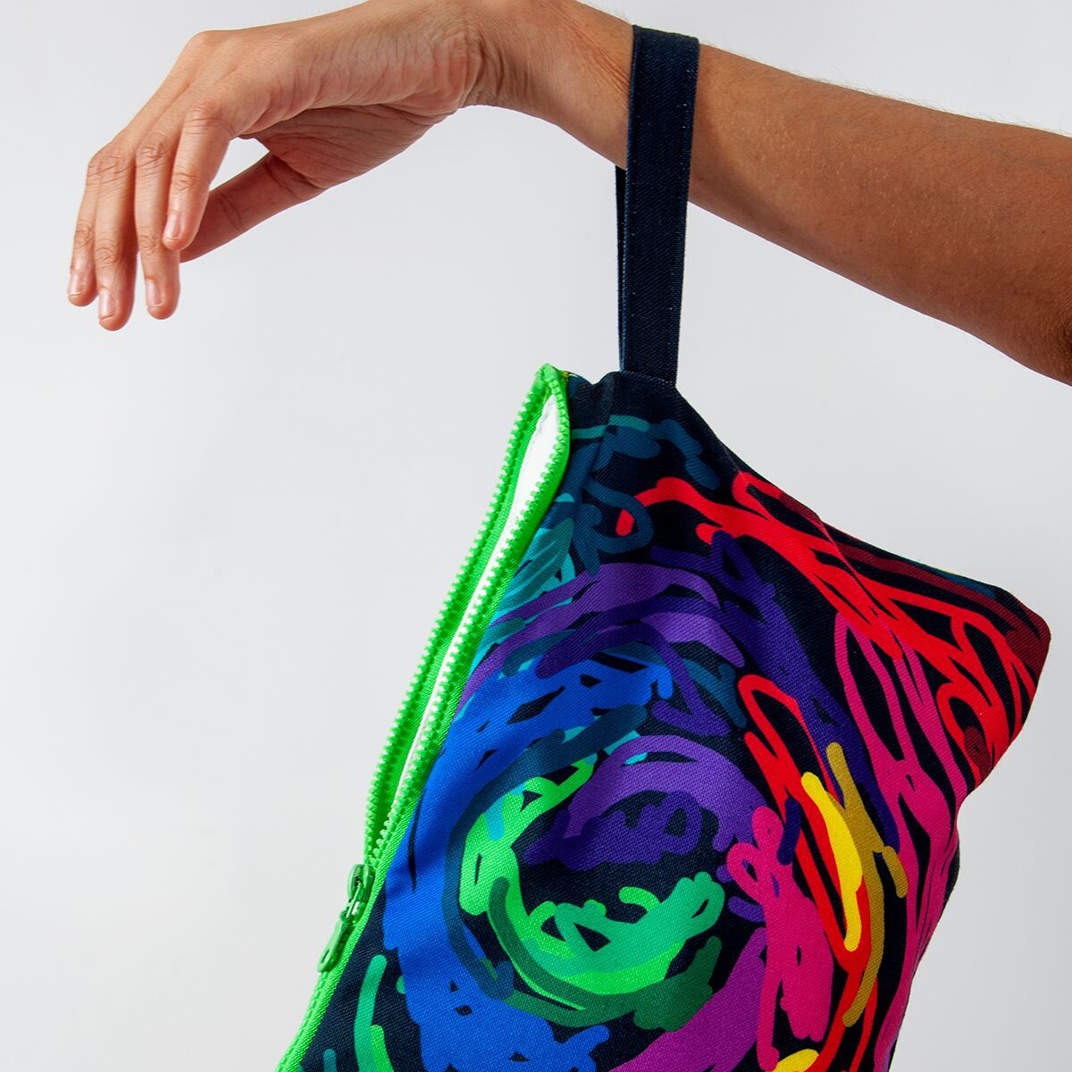 Rainbow Rose Carry-All Pouch - Image 2
