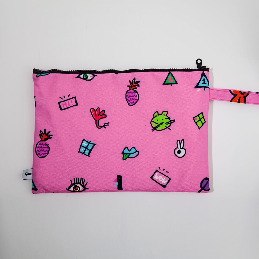 Wow Carry-All Pouch - Pink