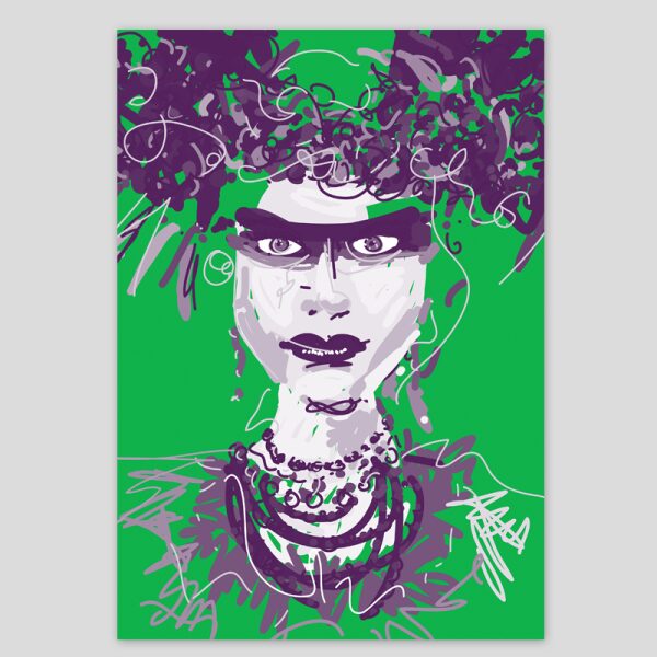 Vibe Green Flower Girl