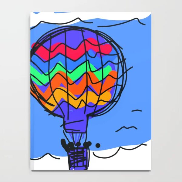 Hot Air balloon Notebook