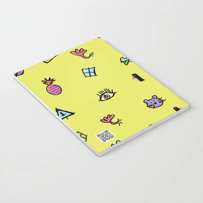 WOW Lime - Soft Cover Notebook - Image 2