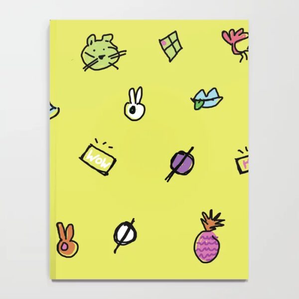 WOW Lime - Soft Cover Notebook