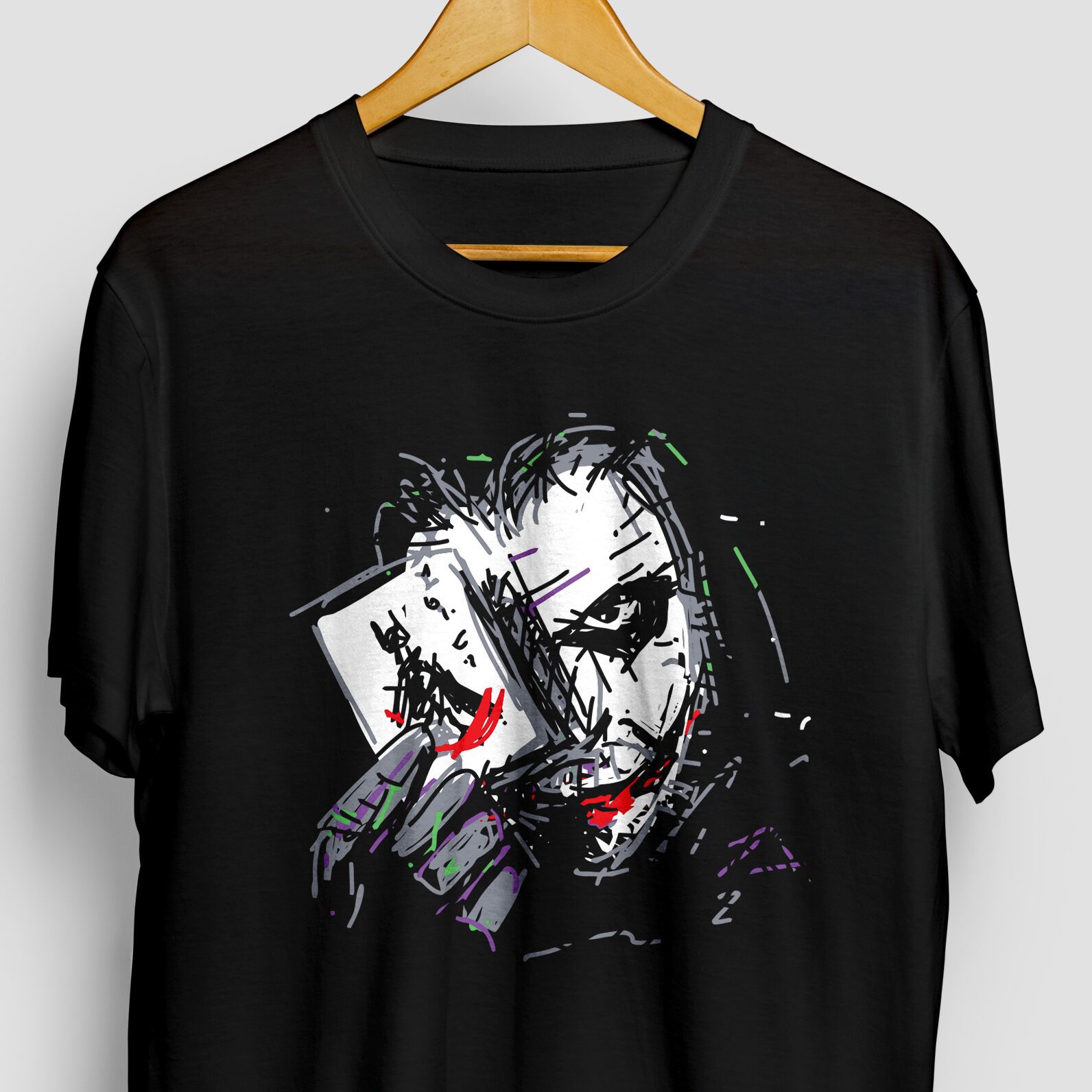 Joker T-shirt - Silkscreen Print