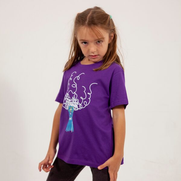 Curly Scientist Kids’ T-shirt
